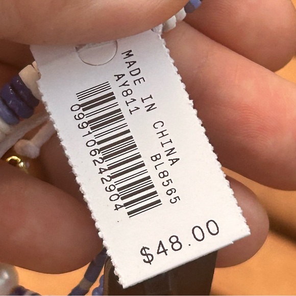 J.Crew New Seaside Bracelet Set of 3 NWT fresh water Pearl vacation resort coast - Picture 10 of 11